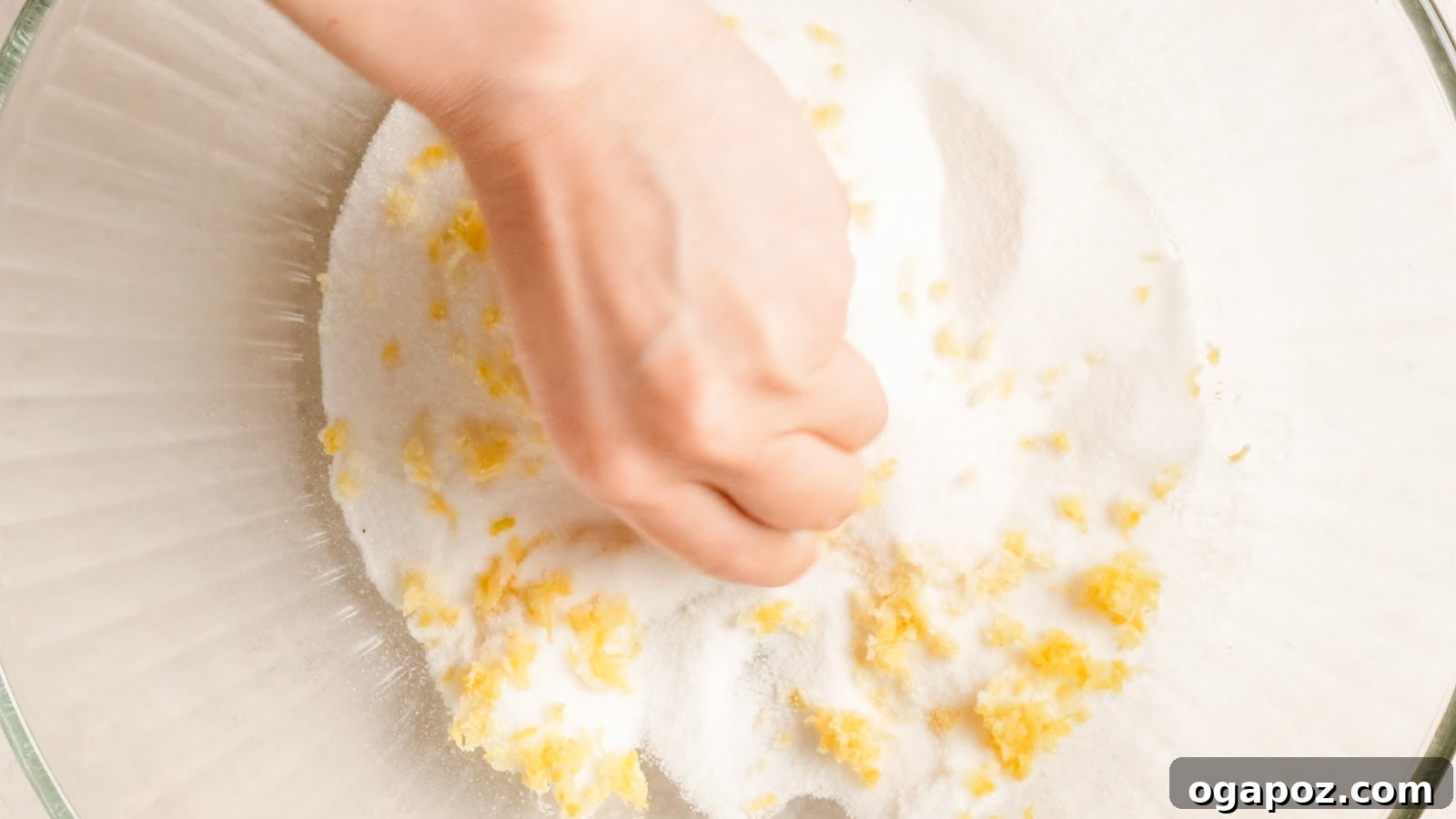 Moist Lemon Olive Oil Cake Recipe with Citrus Glaze 4 Lemon Olive Oil Cake recipe steps.