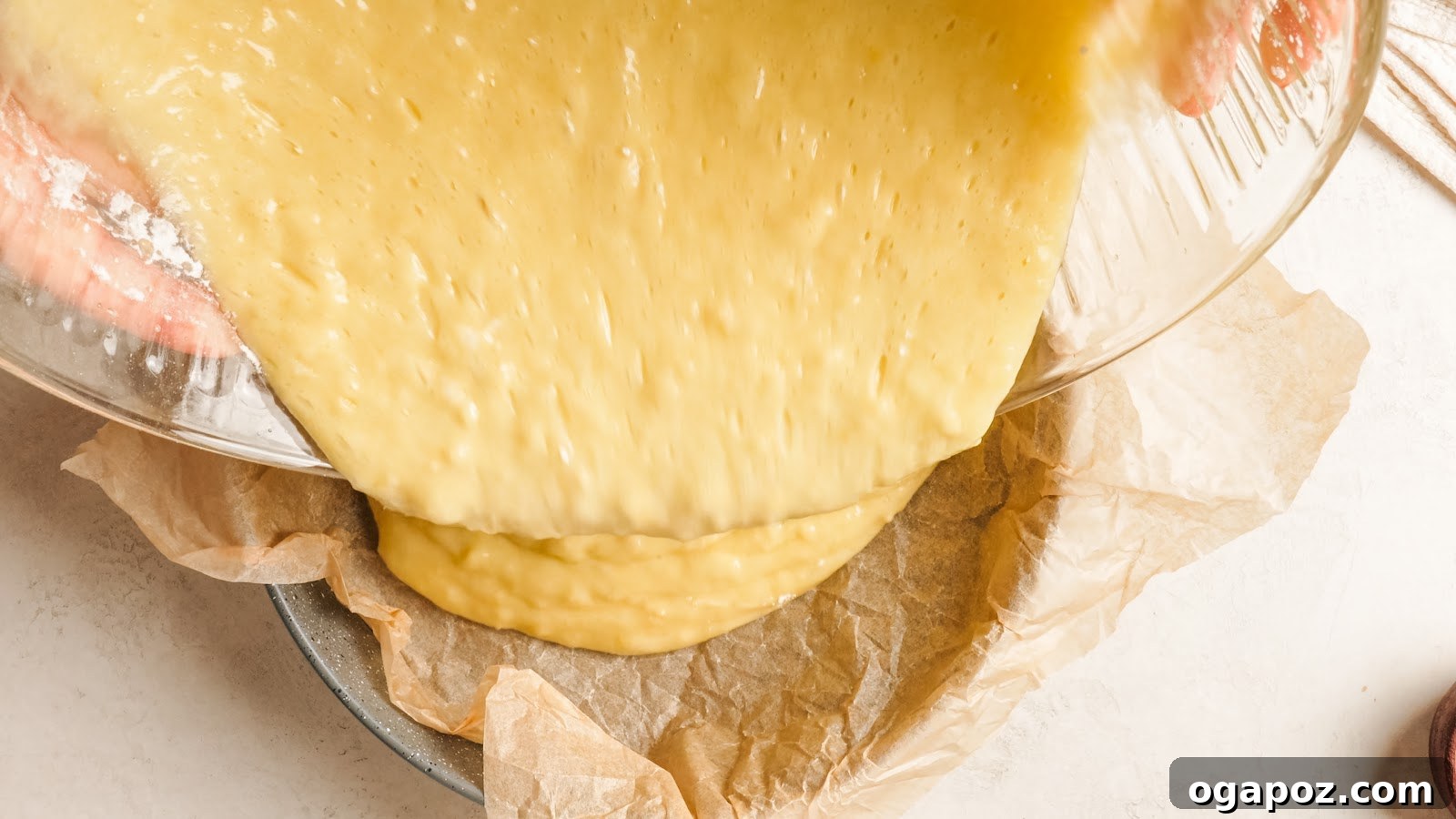 Moist Lemon Olive Oil Cake Recipe with Citrus Glaze 8 Lemon Olive Oil Cake recipe steps.