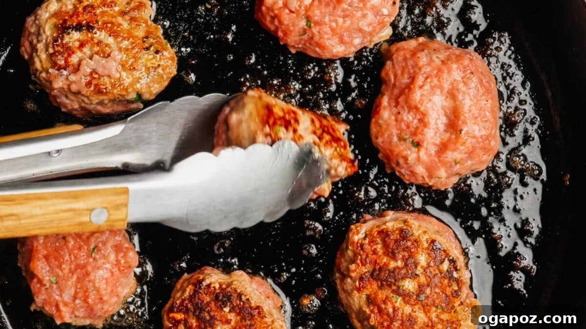 Classic Italian Meatballs in Rich Tomato Sauce 9 Italian Meatballs recipe steps.