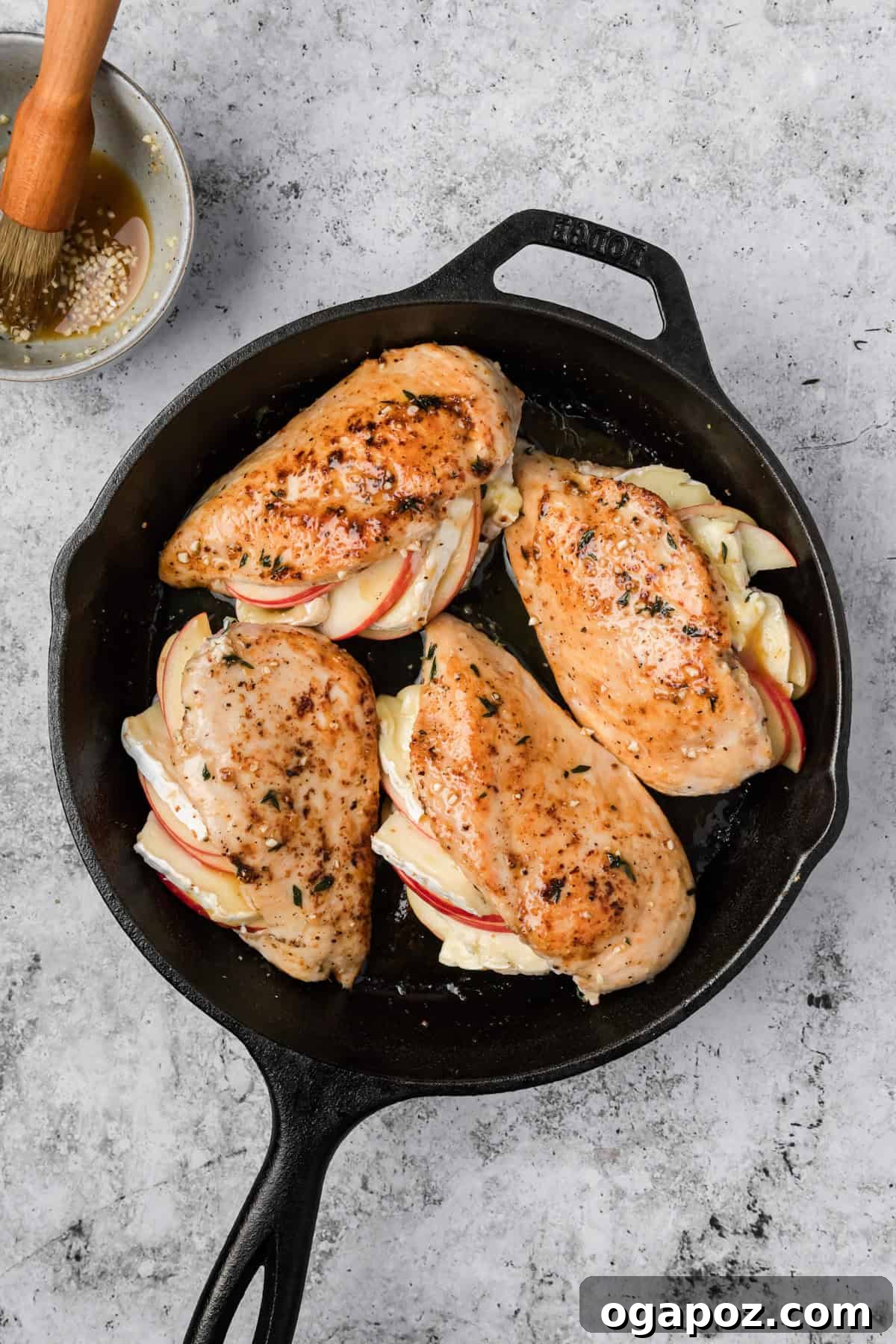 Apple and Brie Stuffed Chicken Breast Recipe 9 Stuffed Chicken with Apple and Brie