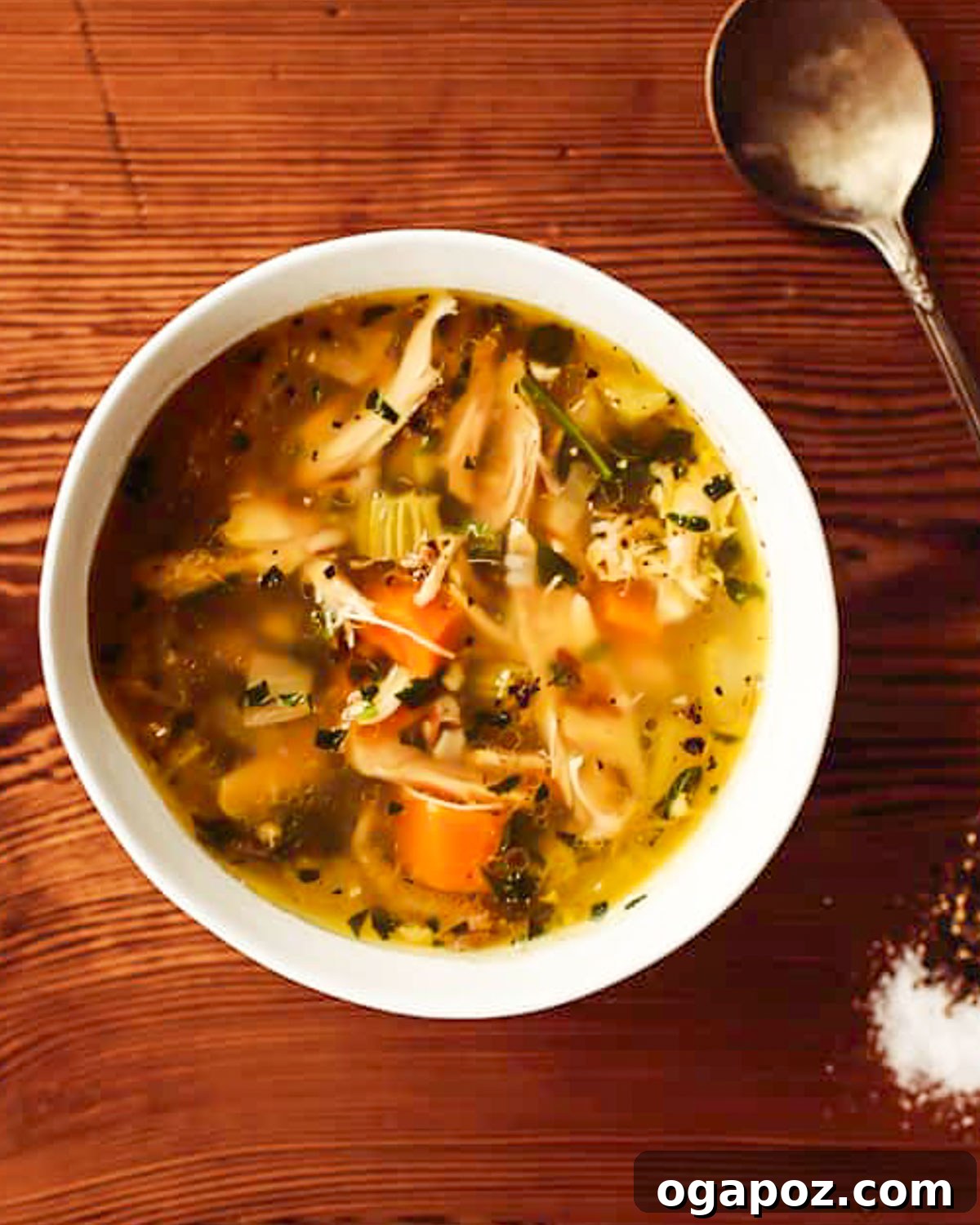 57 Simple Soup Recipes to Warm Your Soul 5 Chicken and Rice Soup in a bowl.