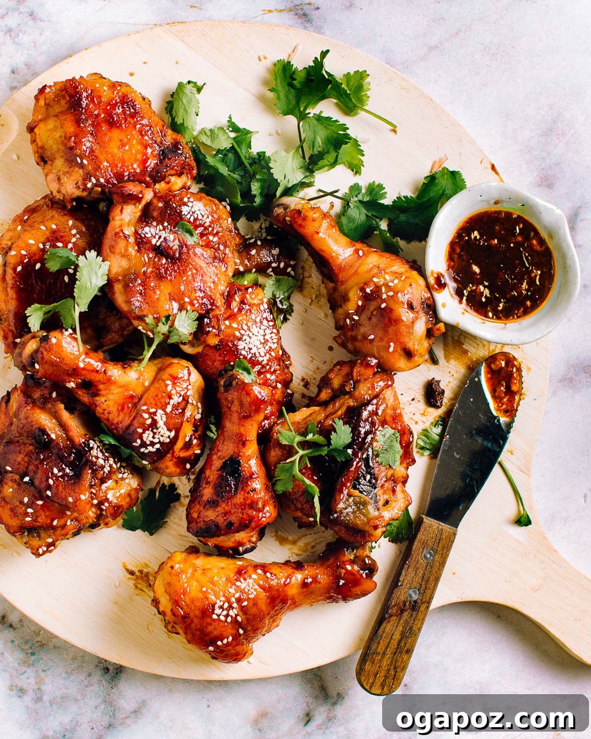 Homemade Award-Winning Brown Sugar BBQ Sauce 10 Baked BBQ Chicken Thighs.