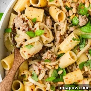 Creamy Italian Sausage and Fennel Pasta with Parmesan 13 Sausage and Fennel Pasta recipe
